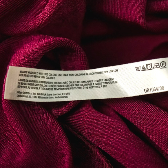 Free People Size XS Intimately Turnt Surplice Wrap Neck Long Sleeve Bodysuit Top - Picture 6 of 7